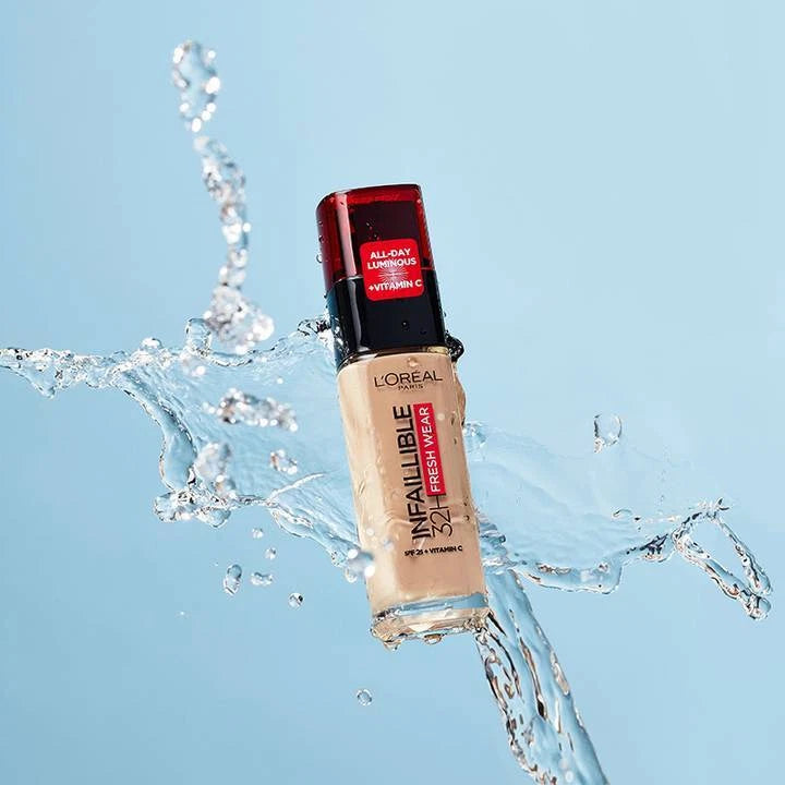 L'Oreal Paris Infaillible 32hr Fresh Wear Foundation 30ml -CHOOSE SHADE. NEW